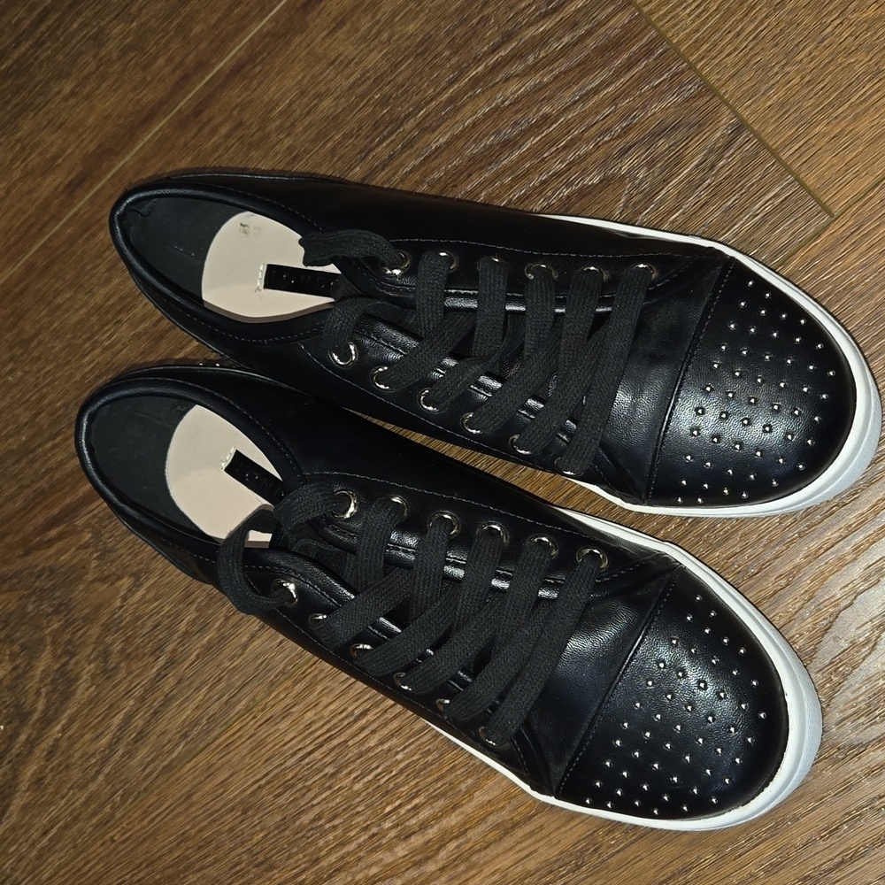 LONDON RAG STUD SNEAKERS.. #6084